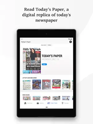 The Daily Telegraph android App screenshot 1